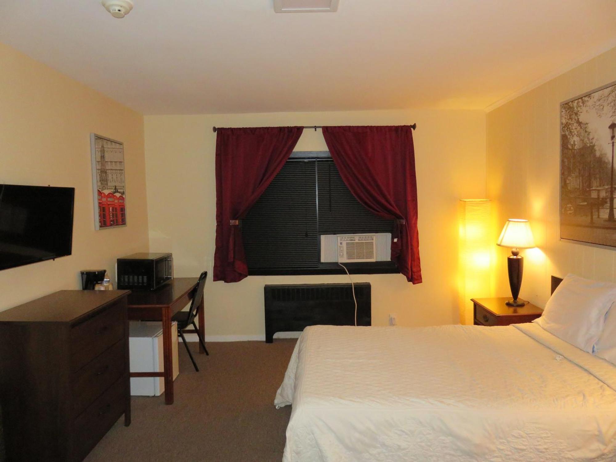 Central Motel Courtyard White Plains Rom bilde